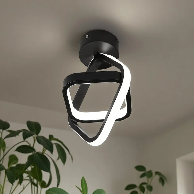 Modern Style LED Ceiling Lamp Geometric Shape Aisle Corridor Light Wall light Kitchen/ Bedroom Lighting 110V White/Warm light