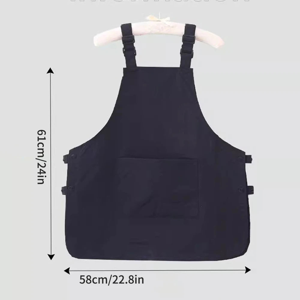 Waterproof Outdoor Barber, Coffee Shop, Catering Workwear Apron, Unisex Household Kitchen Workwear Home Cleaning