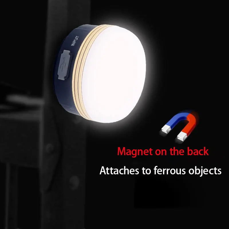 LED Lantern Portable Camping Light 3 Lighting Modes Camplights Hanging Outdoor Tent Home Emergency Lamp with Magnet