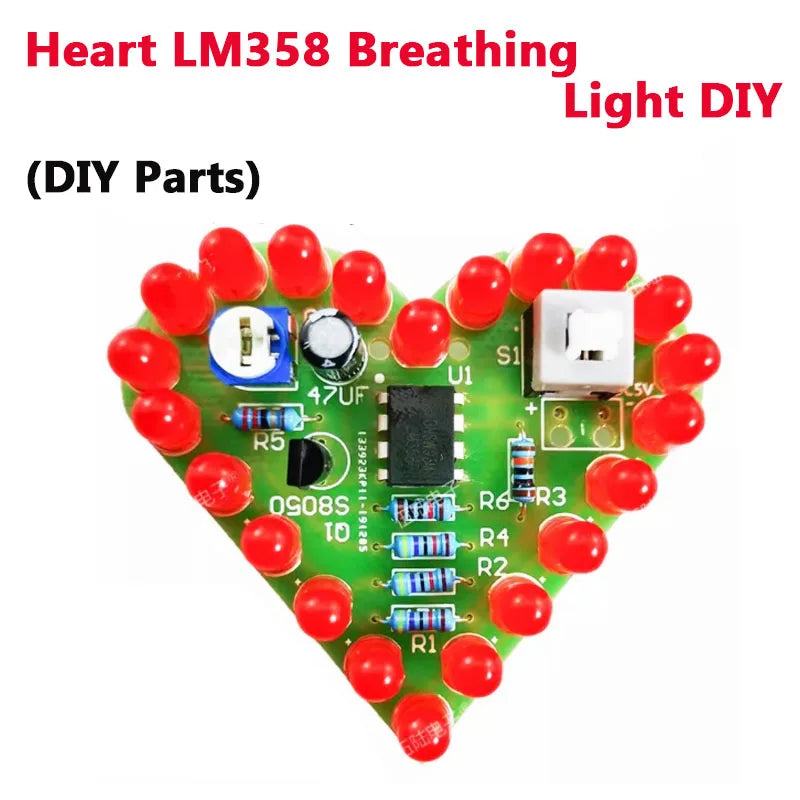 Electronic soldering kit diy production kit beginner practical training introductory soldering practice circuit board teaching