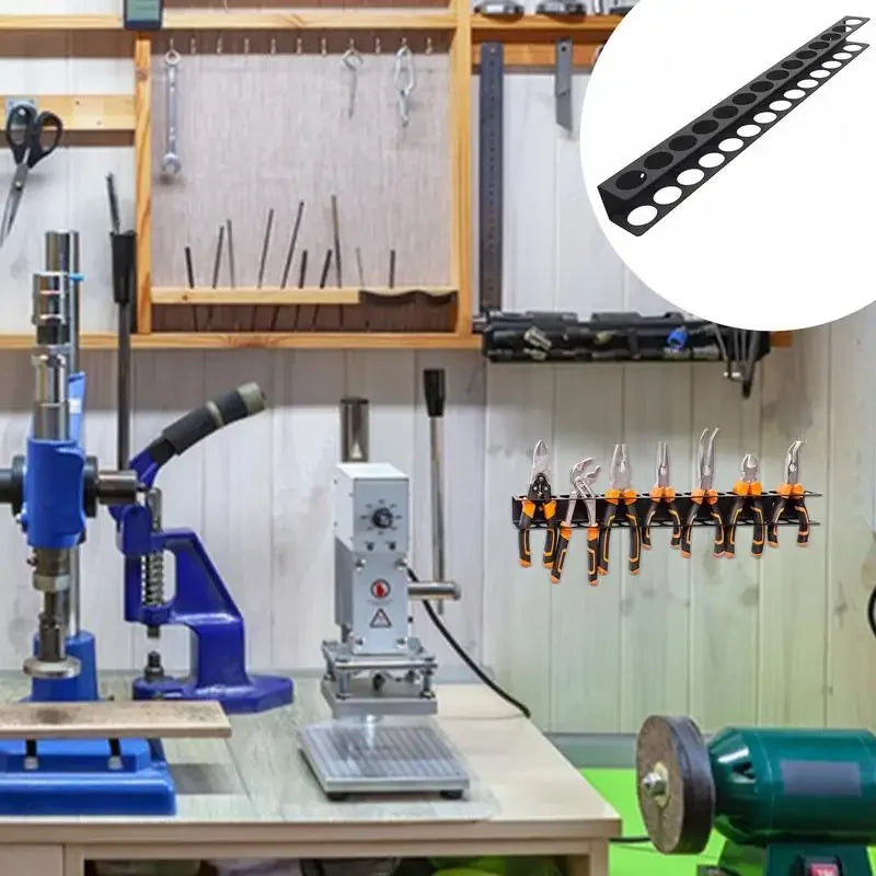 Pliers Holder Wall Mount Wall Mounted Tool Organizers Hammer Rack Pliers Organizer Hand Tool Holder Pliers Organizer Storage