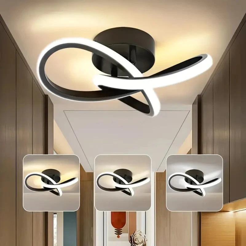 Modern Style LED Ceiling Lamp Geometric Shape Aisle Corridor Light Wall light Kitchen/ Bedroom Lighting 110V White/Warm light