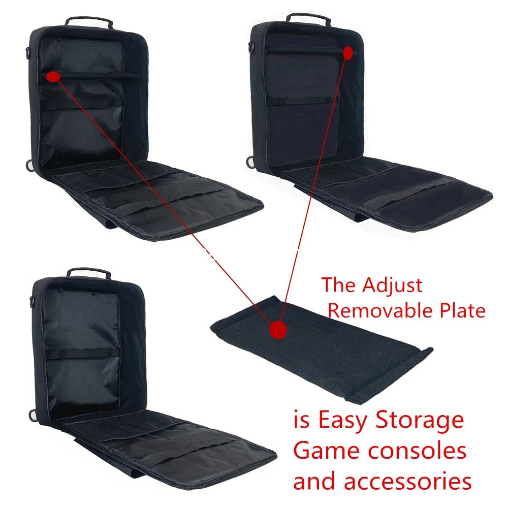 Portable PS5 Travel Carrying Case Storage Bag Handbag Shoulder Bag Backpack for Playstation 5 Game Console Accessories