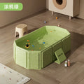 Large Baby Bathtub 0-5 Year Old Children Foldable Tub Babies Sit Lie Down All-in-One Newborn Bathing Basin Keep Warm Baby Tubs