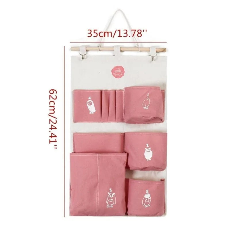 Home Hanging Storage Bag Organizer Container Car Bathroom Door Wardrobe Wall