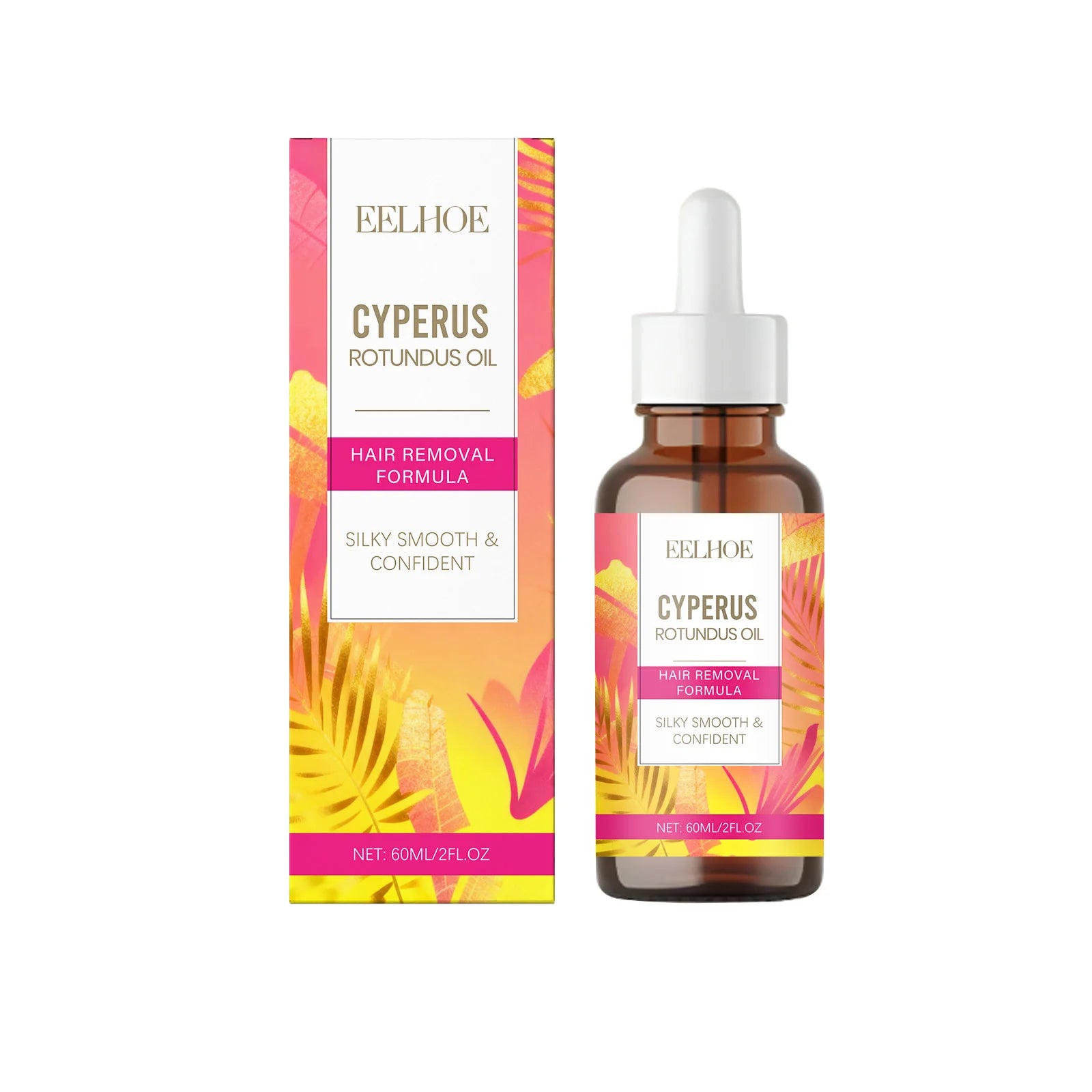 EELHOE Cyperus Rotundus Oil for Hair Removal After Care Soft Smooth Skin Barrier Repair Moisturizing Hair Growth Inhibiting Oil