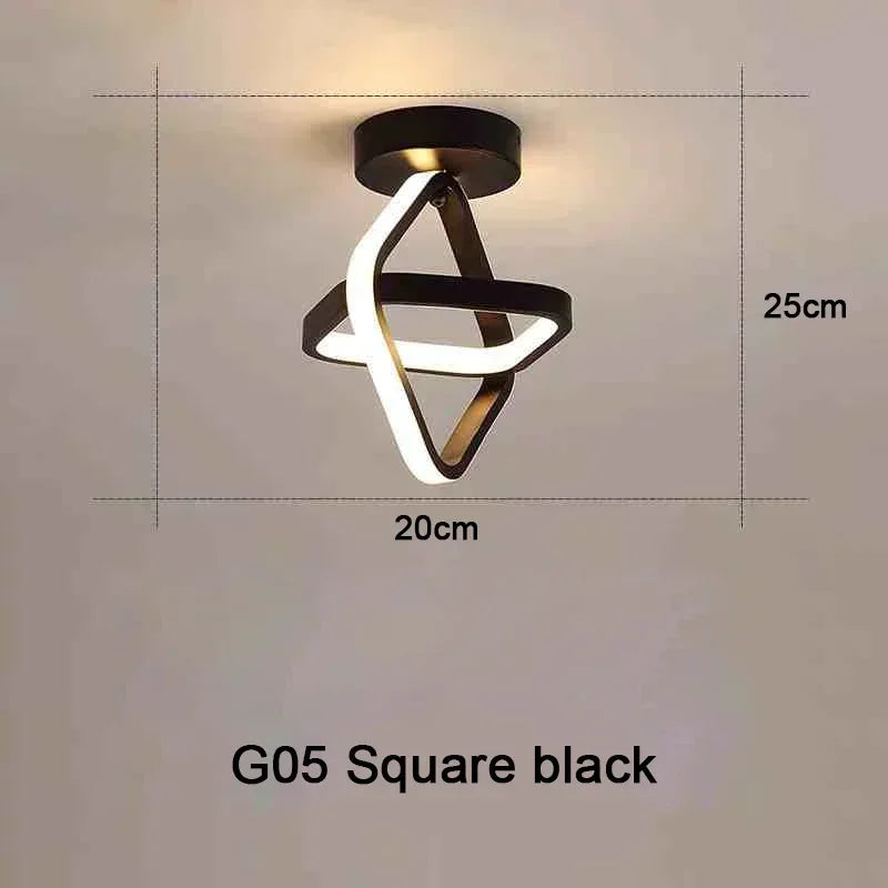 Modern LED Ceiling Lights Corridor Light Home Lighting Led Surface Mounted for Bedroom Living Room Corridor Light 3-color