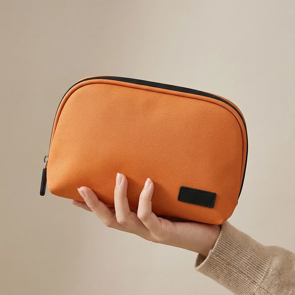 Travel Tech Bag Portable Electronics Organizer Case for Cable Charger Mouse Hard Drive Power Bank - Accessories Storage Pouch