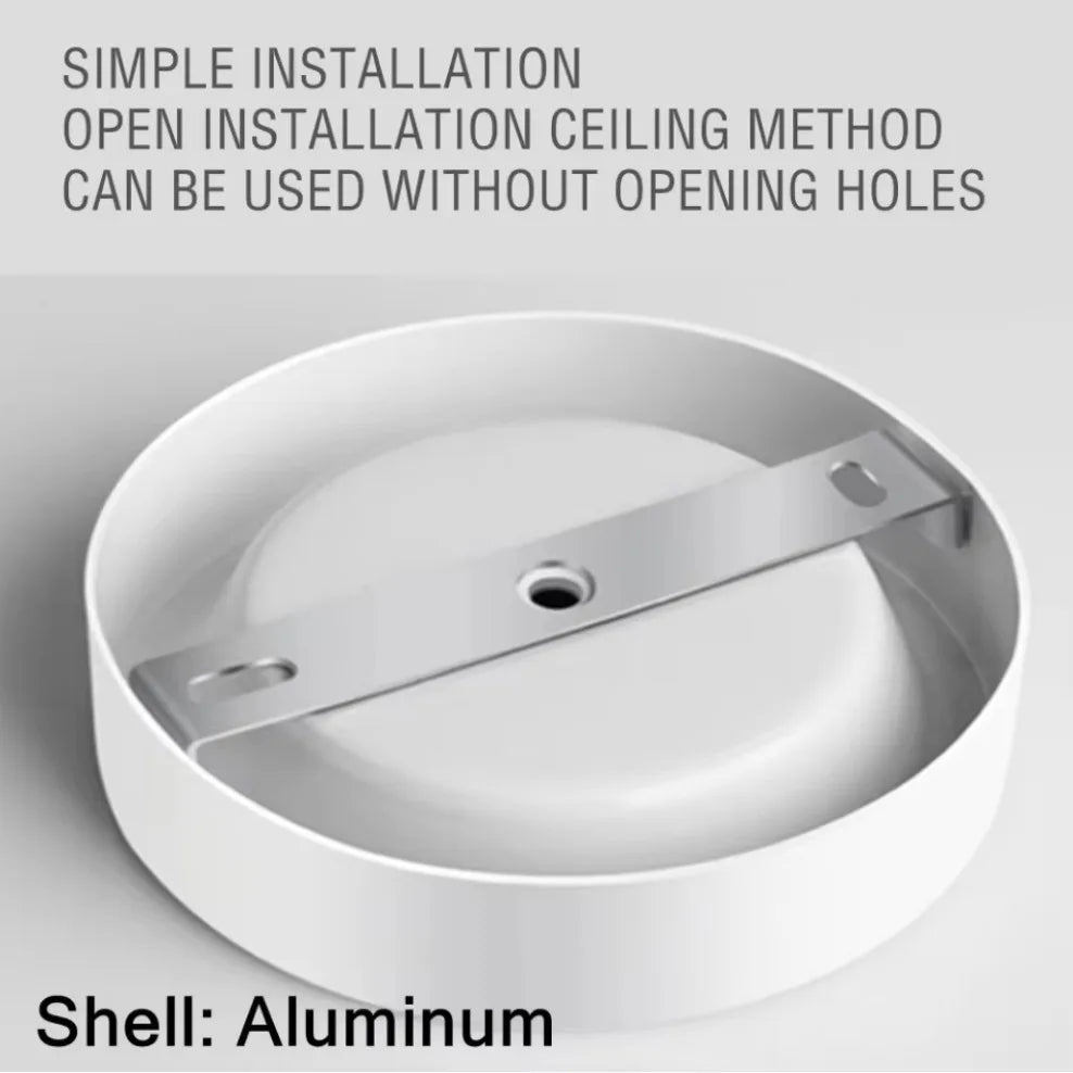 Nordic modern downlight surface mounted LED ceiling light spotlight three light color conversion LED downlight indoor lighting