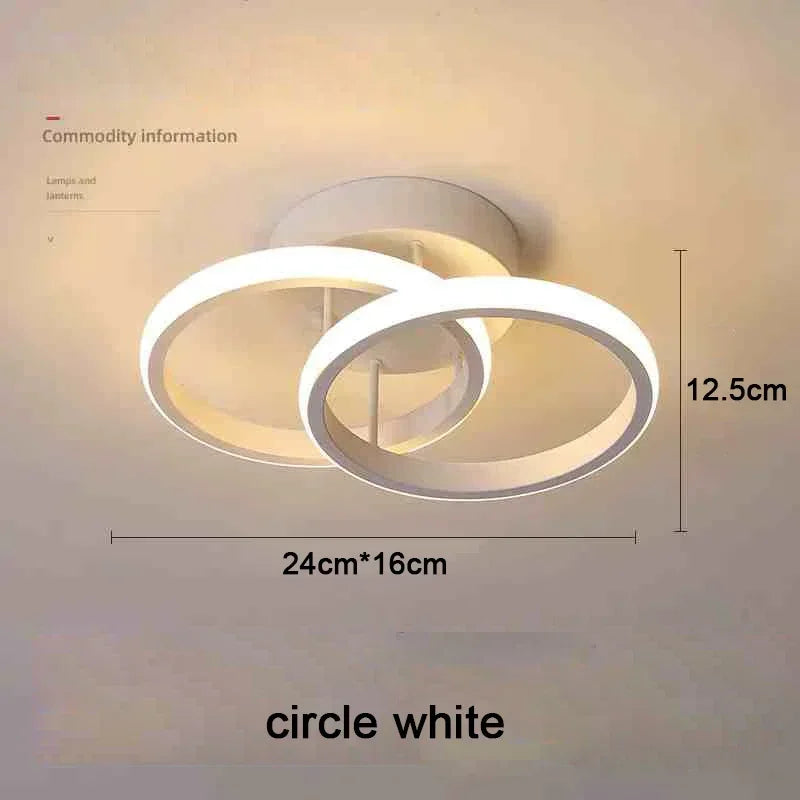 Modern LED Ceiling Lights Corridor Light Home Lighting Led Surface Mounted for Bedroom Living Room Corridor Light 3-color