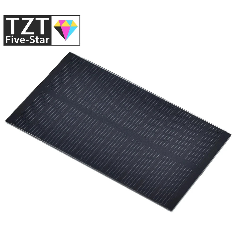 Smart electronics Solar Panel 1W 5V electronic DIY Small Solar Panel for Cellular Phone Charger Home Light Toy etc Solar Cell