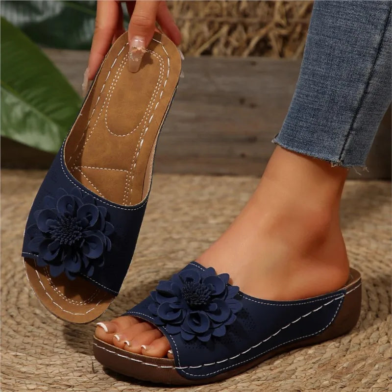Summer Woman Shoes Sandals Casual Walking Shoes Slides Women Shoe Wedge Sandals For Women Outdoor Footwear Women Slippers Female